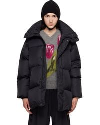 MM6 by Maison Margiela - Nylon Down Puffer Jacket - Lyst