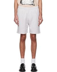 Acne Studios - グレー オーガニックコットン ショートパンツ - Lyst