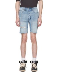 Ksubi - Blue Chopper Shorts - Lyst