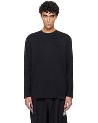 Y-3 - Logo Long Sleeve T-shirt - Lyst