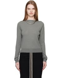 Rick Owens - Temple Biker Level Sweater - Lyst
