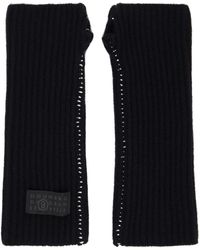 MM6 by Maison Margiela - Fisherman Knit Arm Warmers - Lyst
