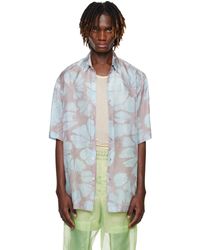 Dries Van Noten - Silk Short Sleeve Shirt - Lyst