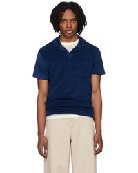 Orlebar Brown - Orlebar Open Placket Polo - Lyst
