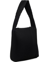Homme Plissé Issey Miyake Utility Tote Bag in Black for Men | Lyst
