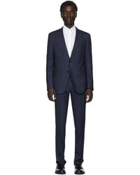 BOSS Navy Novan6/ben2 Suit - Blue