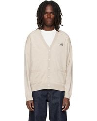 Maison Kitsuné - Fox Head Merino Comfort Cardigan - Lyst