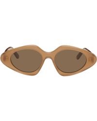 Loewe - Triangle Slim Sunglasses - Lyst