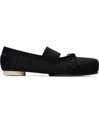 MM6 by Maison Margiela - Square Toe Ballerina Flats - Lyst