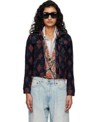 R13 - Relaxed Trucker Jacket - Lyst