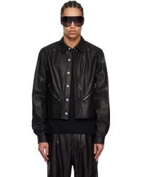 Rick Owens - Hollywood Tour Alice Leather Jacket - Lyst