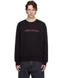 Saturdays NYC - Bowery Cheetah Sweatshirt - Lyst