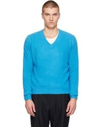 Entire studios - Knit Cashmere V Neck Sweater - Lyst