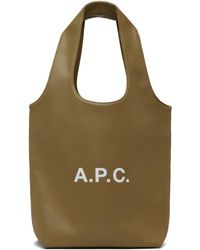 A.P.C. - カーキ スモール Ninon トートバッグ - Lyst