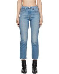 Levi's - Blue Wedgie Straight Fit Jeans - Lyst