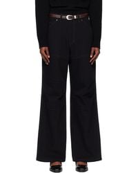 Tonywack - Wide-Leg Cotton Work Trousers - Lyst