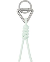 Bottega Veneta - Off-white Triangle Keychain - Lyst