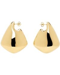Bottega Veneta - Large Fin Earrings - Lyst