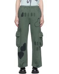 Collina Strada - Pantalon de survêtement vert à images de cœur - Lyst