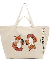 Maison Kitsuné Bags for Women - Up to 35% off | Lyst