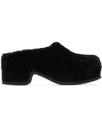 Dries Van Noten - Shearling Clogs - Lyst