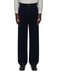 Studio Nicholson - Vital Belted Trousers - Lyst