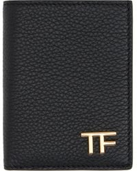 Tom Ford - Grain Leather Folding Card Holder - Lyst