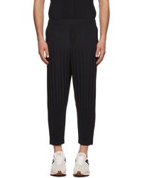 Homme Plissé Issey Miyake Pants for Men - Up to 26% off | Lyst