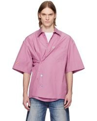 Martine Rose - S/S Boxy Wrap Shirt - Lyst