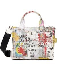 Marc Jacobs - 'The Pop Americana Canvas Small' Tote - Lyst