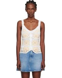 Holzweiler - Rosie Crochet Tank Top - Lyst