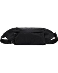 HUGO - Embossed-Logo Belt Bag - Lyst