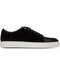 Lanvin - Dbb1 Leather & Suede Sneakers - Lyst