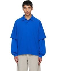 Agolde - Curren Double Sleeve Polo - Lyst