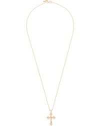 Emanuele Bicocchi - Rose Cross Necklace - Lyst