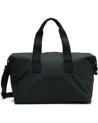 BOSS - Bonded-Logo Duffle Bag - Lyst