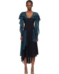 Kiko Kostadinov - Plexus Midi Dress - Lyst