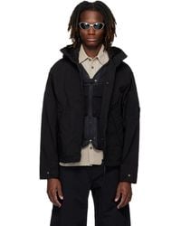 C.P. Company - Twill Hooded Lens Jacket - Lyst