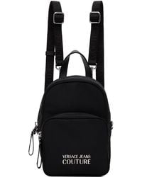 Versace - Black Sporty Backpack - Lyst