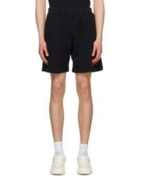 MSGM - Black Burro Studio Edition Shorts - Lyst