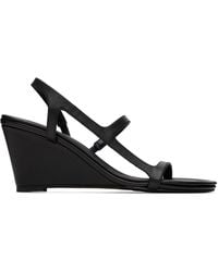 St. Agni - High Wedge Heeled Sandals - Lyst
