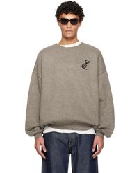 Fear Of God - Holiday Embroidered Merino Crewneck Sweater - Lyst