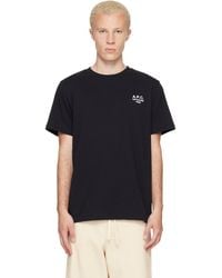 A.P.C. - Standard 'Rue Madame' T-Shirt - Lyst