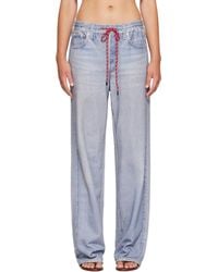 Rag & Bone - Miramar Drawstring Wide-Leg Trousers - Lyst