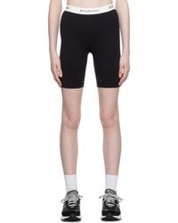 Sporty & Rich - Black 80s Runner Biker Shorts - Lyst