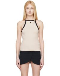 Courreges - オフホワイト& バックル キャミソール - Lyst