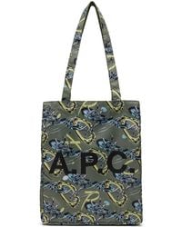 A.P.C. - Lou Reversible Tote - Lyst