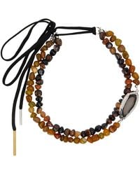 Dries Van Noten - Natural Stone Necklace - Lyst