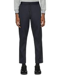 3.1 Phillip Lim Navy Track Sweatpants - Blue