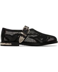 Toga - Mesh & Leather Loafers - Lyst